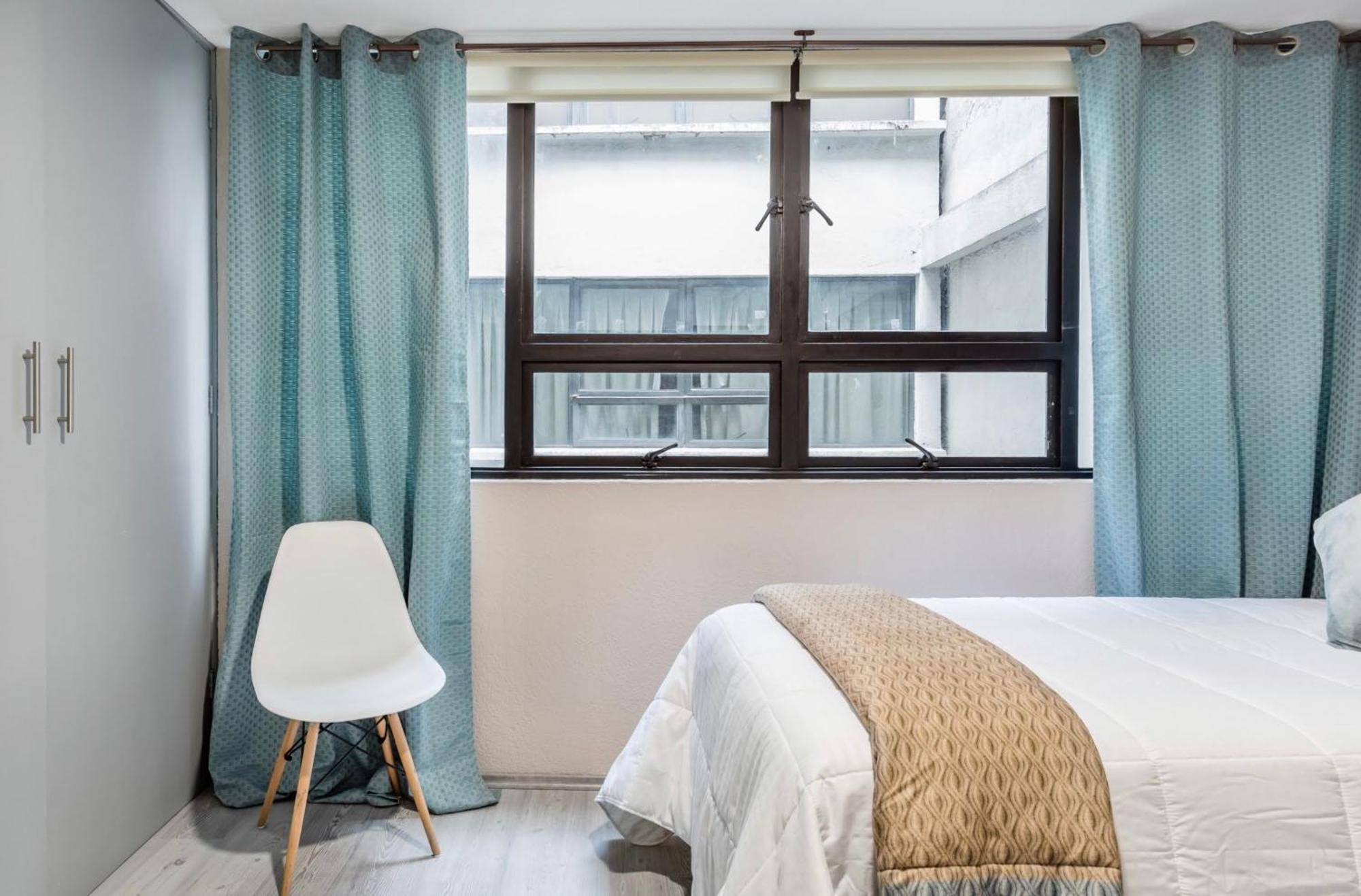 Cozy Roma Norte Flat - Parking- Wifi - Sleeps 6 Mexico by Eksteriør bilde